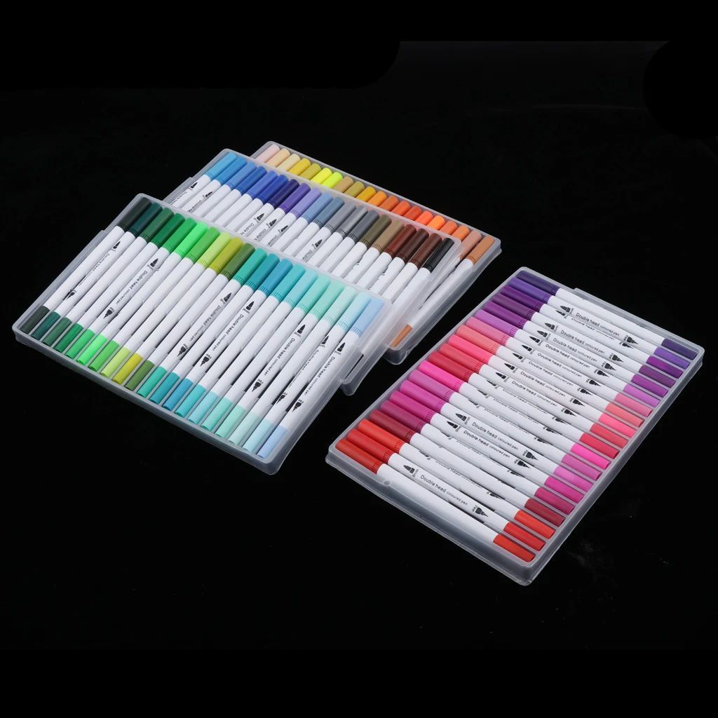 Paint pens for Rock Painting, Stone, Ceramic, Glass, Wood, Canvas. Set of 20 Acrylic Paint Markers Extra-fine tip
