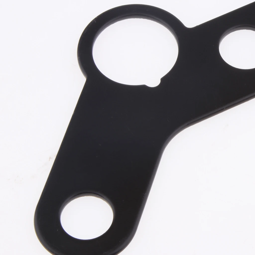 Black Motorcycle Instrument Bracket Speedometer Odometer Light Mount Holder