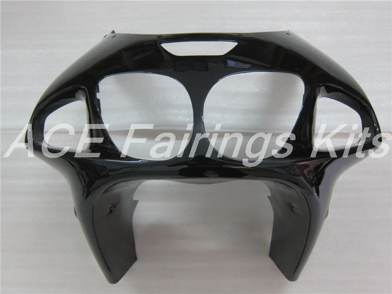 ABS обтекатель комплект подходит для Kawasaki Ninja ZX7R ZX-7R 1996-2003 96 97 98 99 00 01 02 03 Обтекатели набор на заказ огни Черный Полный