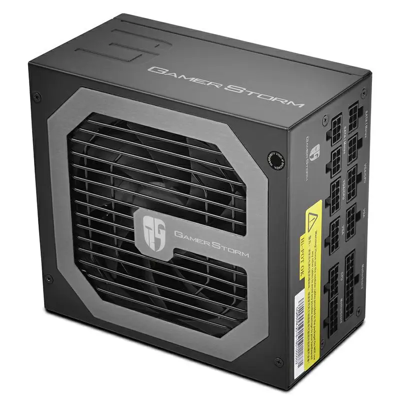 Блок питания для Deepcool ATX 12V Full Module 80plus Gold видео игры немой блок питания 750 W/650 W блок питания DQ750-M DQ650-M