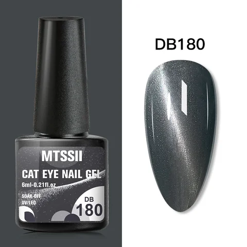 6ml Laser Glitter Galaxy Cat Eye Nail Gel Polish New Arrival Bright Megnetic Long Lasting Varnish UV LED Nail Lacquer