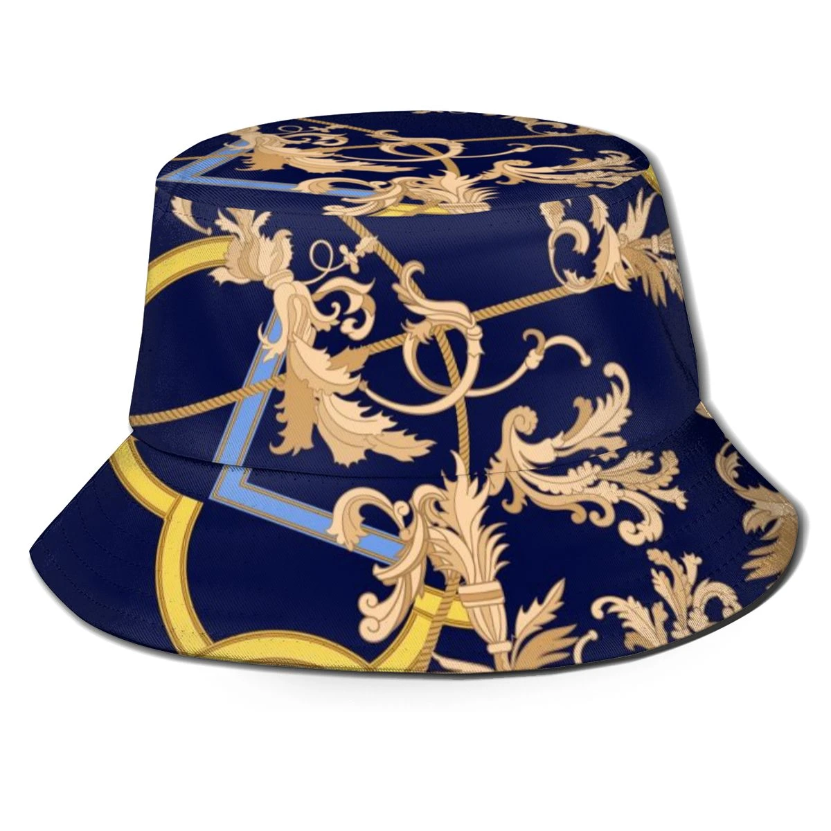 voldoende groep jaloezie Noisydesigns Retro Blue Bucket Hat Retro European Flowers Printing  Fisherman's Hat Summer Foldable Bucket Hat Hip Hop - Bucket Hats -  AliExpress