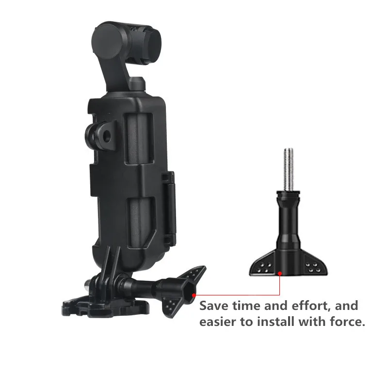 Защитный чехол рамка чехол кронштейн Drop-proof shell адаптер для DJI OSMO Карманный ручной карданный спортивный камеры аксессуары