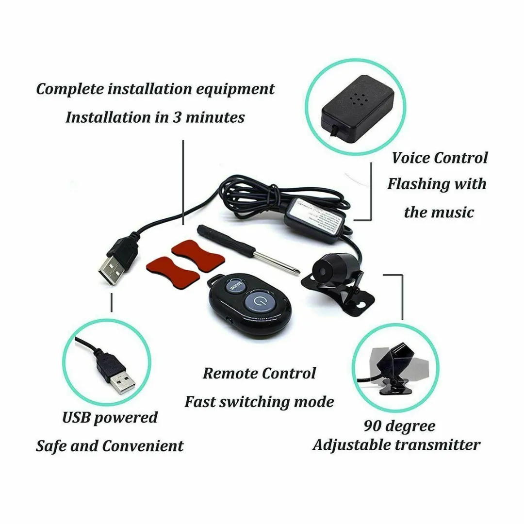 1 комплект светильник-проектор Автомобильный декоративный светильник USB светодиодный звездное небо Звезда DJ RGB лазерный музыкальный звук дистанционное управление Авто DIY Стайлинг