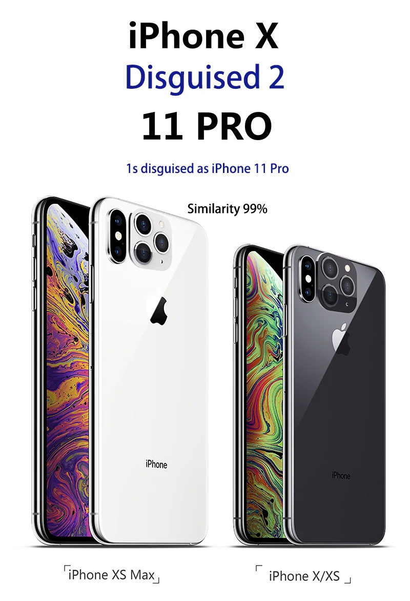 Модифицированный мобильный телефон пленка для объектива iPhone X XS XSMAX
