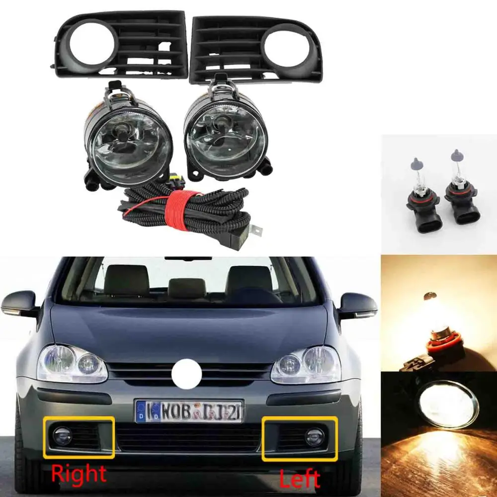 Автомобильный светильник противотуманная фара для VW Golf 5 A5 MK5 2004 2005 2006 2007 2008 2009