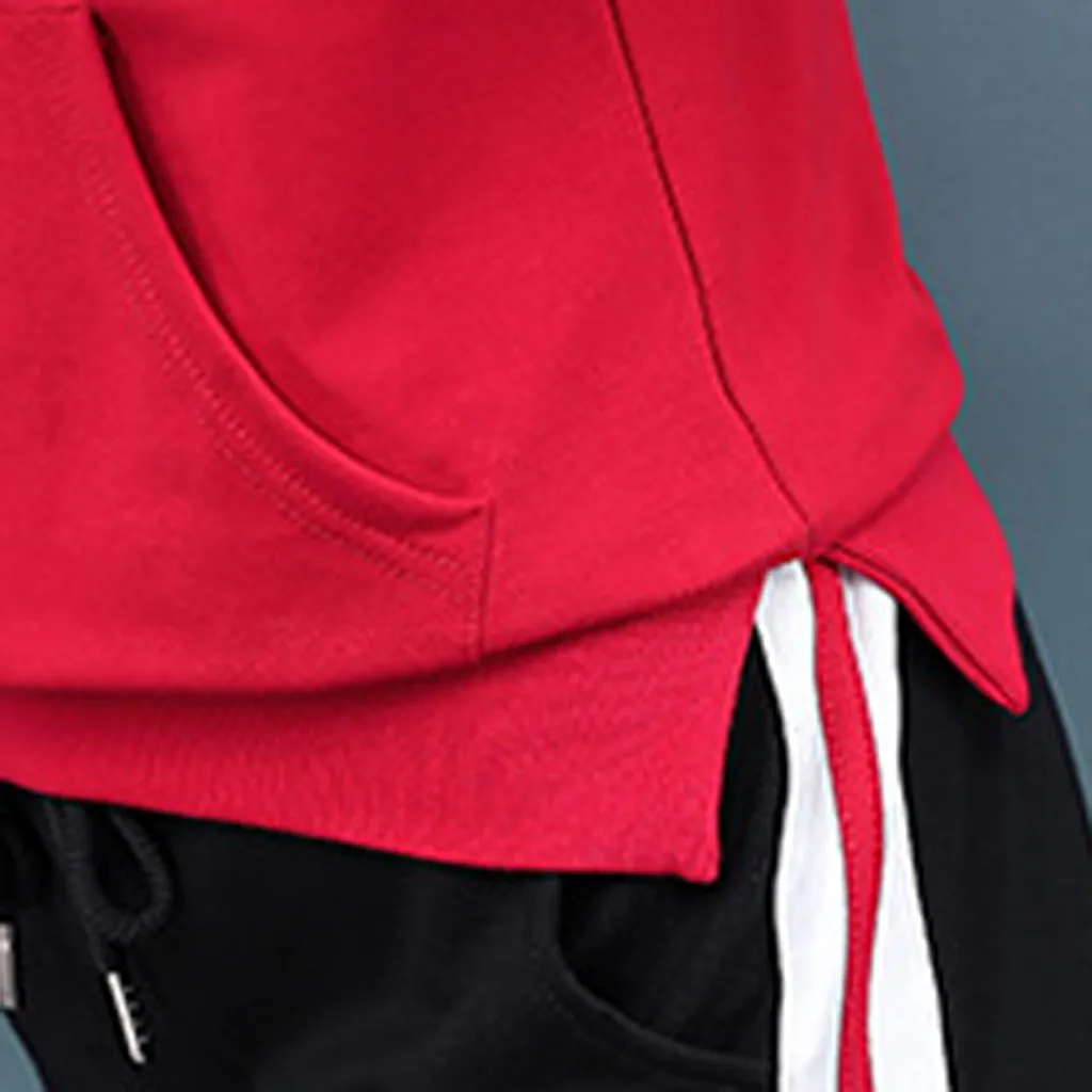 autumn winter women long-sleeved Sweatshirt top joggers pants suit two pieces set fashion sportswear tracksuit outfit#D