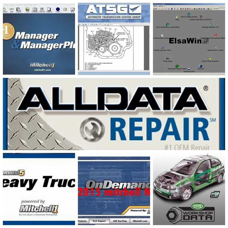 Alldata mitchell по требованию Alldata 10,53 mitchell по требованию ElsaWin6.0 Vivid workshop atsg 26in1tb hdd usb3.0