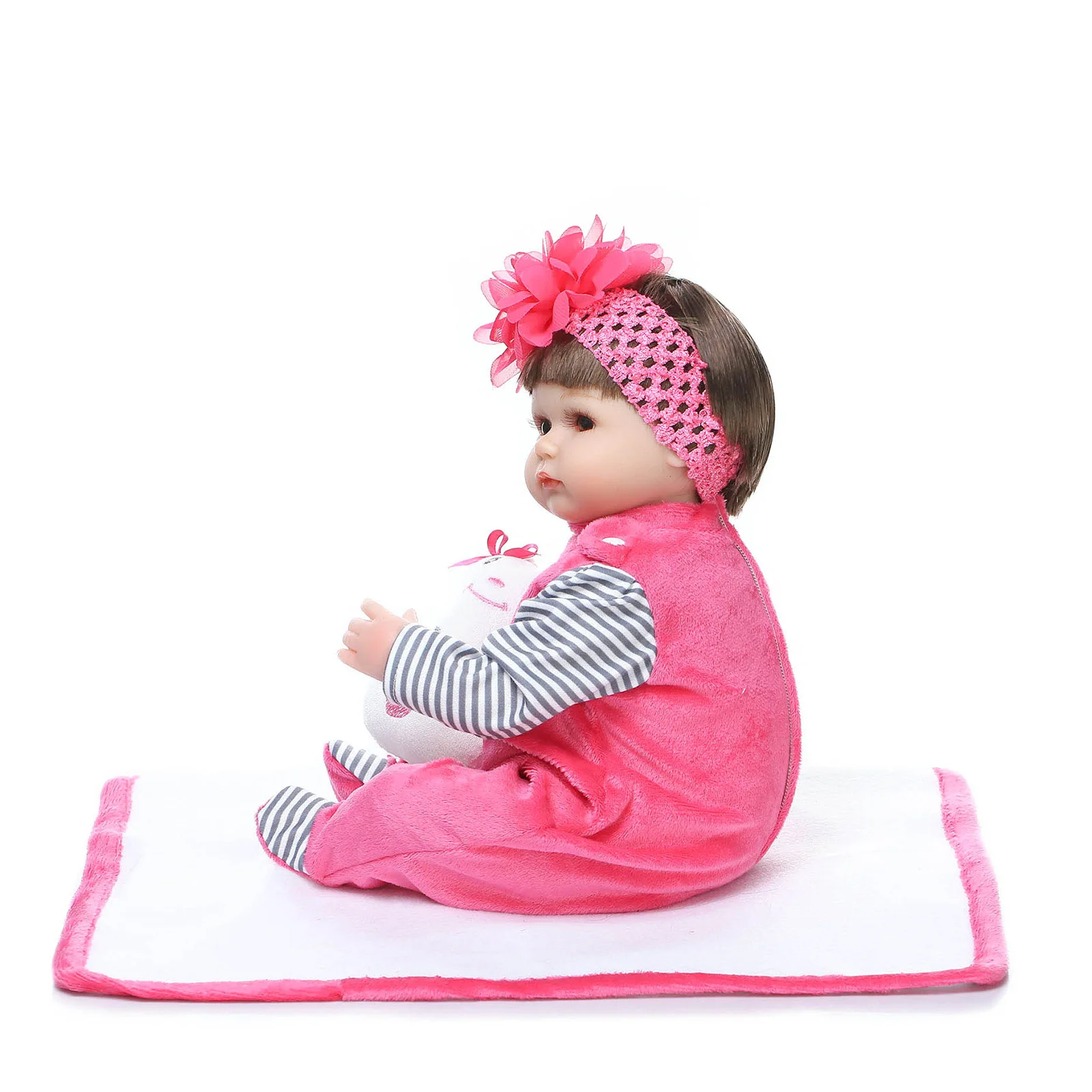 

NPK Hot Selling Model Baby Rebirth Flexible Glue Toy Doll Supply