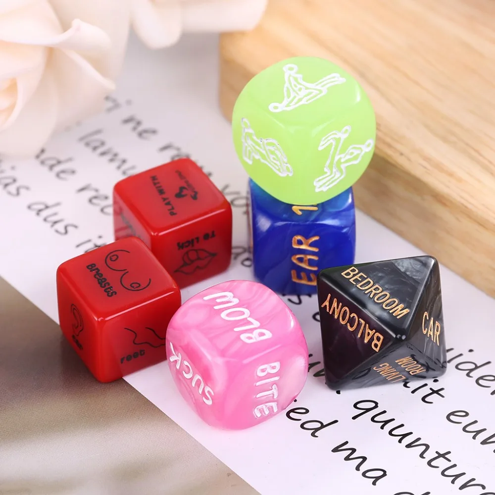 6 шт./компл. «Funny Love» игра в кости, сексуальные игрушки, эротические сексуальные осанки для детей, взрослых или для пары бакалавра вечерние подарок любви