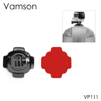 

Vamson Adhesive Mounts 3M Sticky For Go Pro Hero 7 6 5 4 Curved Flat Mounts Sticky Pads For DJI OSMO Action for Xiaomi Yi VP106
