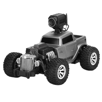 

DeerMan 2.4G 1:16 Retro High-Speed Off-Road Remote Control Car with 200W WiFi Camera Climbing Car Model Truck Big Foot Toy Car
