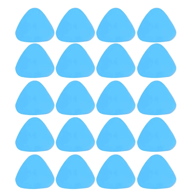 Car Wrapping Tools Automotive Film Tools 20pcs Triangle Hard Plastic Scraper