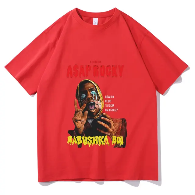 ASAP Rocky Babushka Boi Print Tshirt 