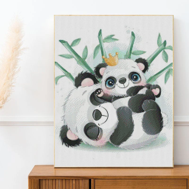 5D DIY Diamond Painting flowers animals Cat panda unicorn dinosaur Full Square&Round mosaic embroidery Cross stitch home decor