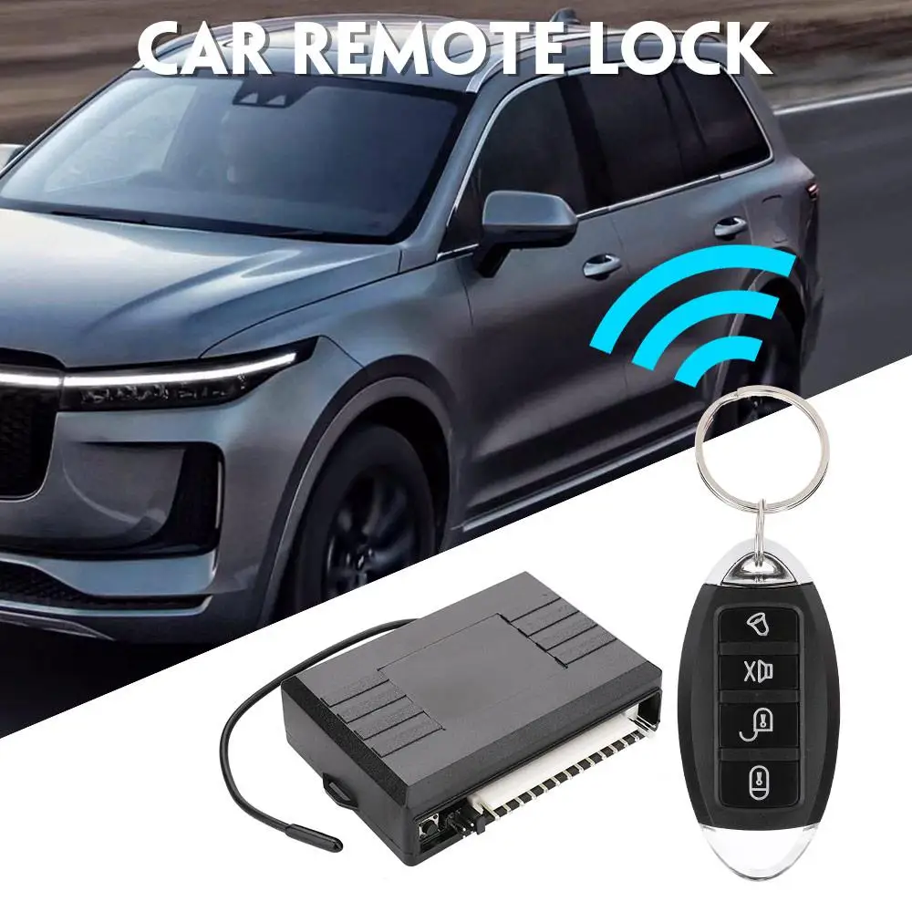 2020 дверной замок центральный Автомобильная сигнализация бесключевой доступ Противоугонный задний ящик