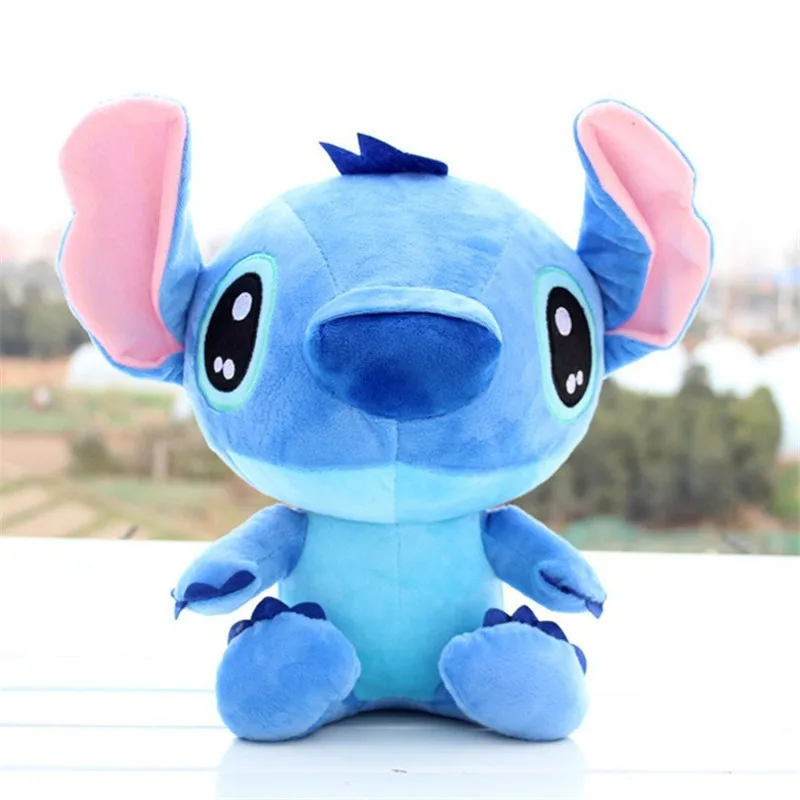 Kawaii 25 Стич плюшевая кукла Игрушка Аниме Лило и Стич Мягкая кукла милый Стич скрумп плюшевая игрушка для детей Рождественский подарок