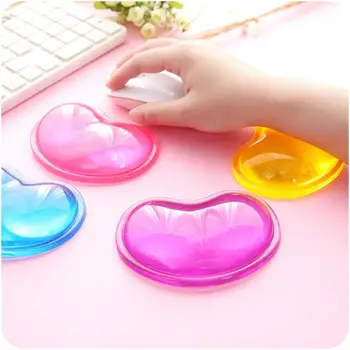 

HobbyLane Transparent Jelly Comfort Silicone Wrist Mouse Pad Wristbands Wrist-protected Hand Pillow Computer Anti-fatigue d20