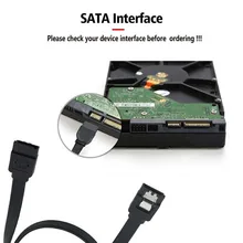 

SATA3.0 Data Cable SSD Solid State Hard Drive Flexible Optical Drive Connection Conversion Line Serial Extension Cable