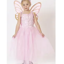 Цветочное сказочное представление на Хэллоуин праздничное платье принцессы рождественские платья для маленьких девочек милые розовые сказочные карнавальные костюмы