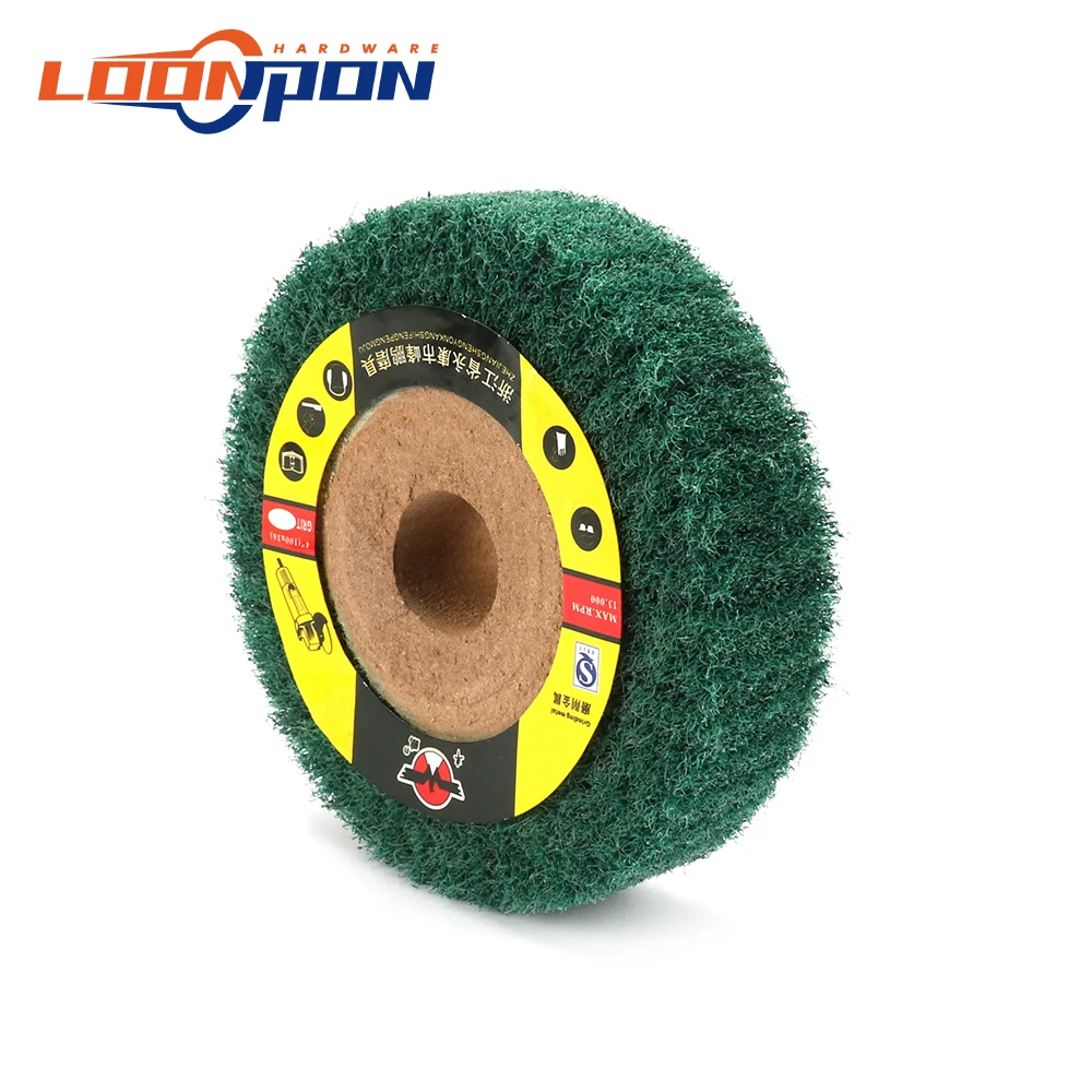 Nonwoven Scouring Pad Grinding Wheel Flap Mop Polishing Wheel Disc 180