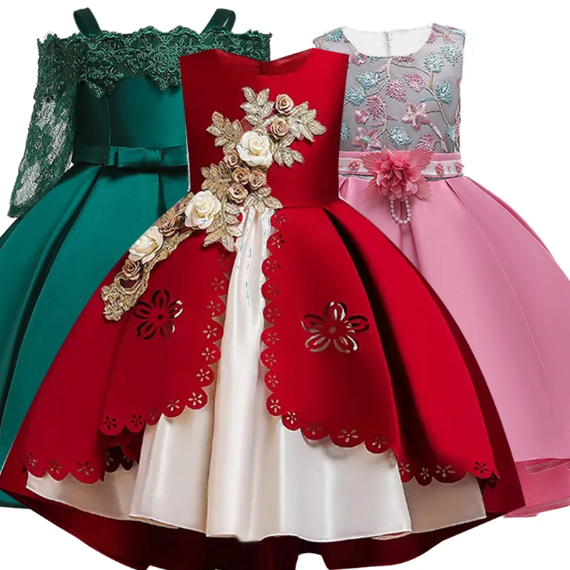 Платье для девочек детские платья элегантное платье принцессы свадебное