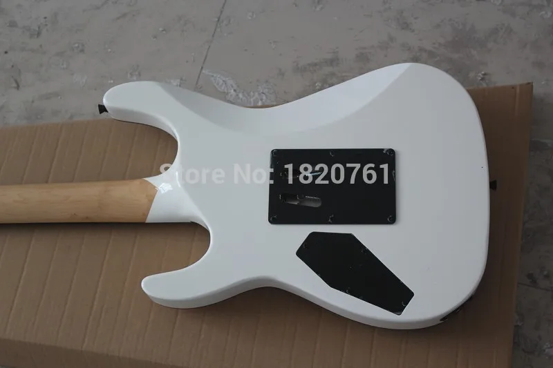 Высокое качество Custom Shop KH-2 Ouija Kirk Hammett Cynthia белая электрогитара 14510