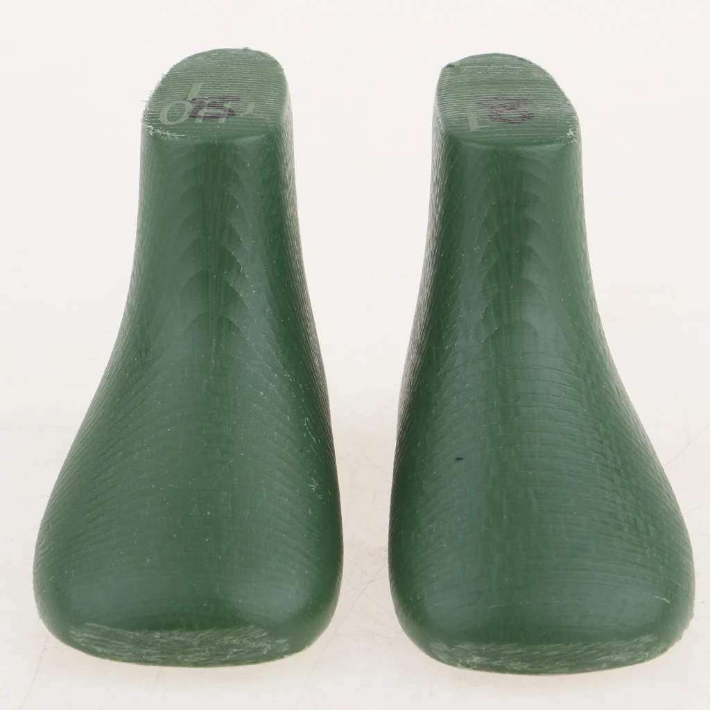 Plastic Shoe Lasts Mold For 18'' American Doll Dolls Boy Dolls DIY Shoe Accessories Green -Pattern A