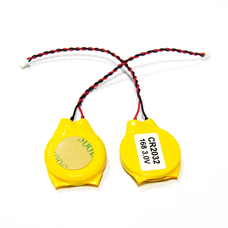 2 шт./лот CR2032 2032 Провод Аккумулятора 2pin материнская плата для ноутбука BIOS CMOS