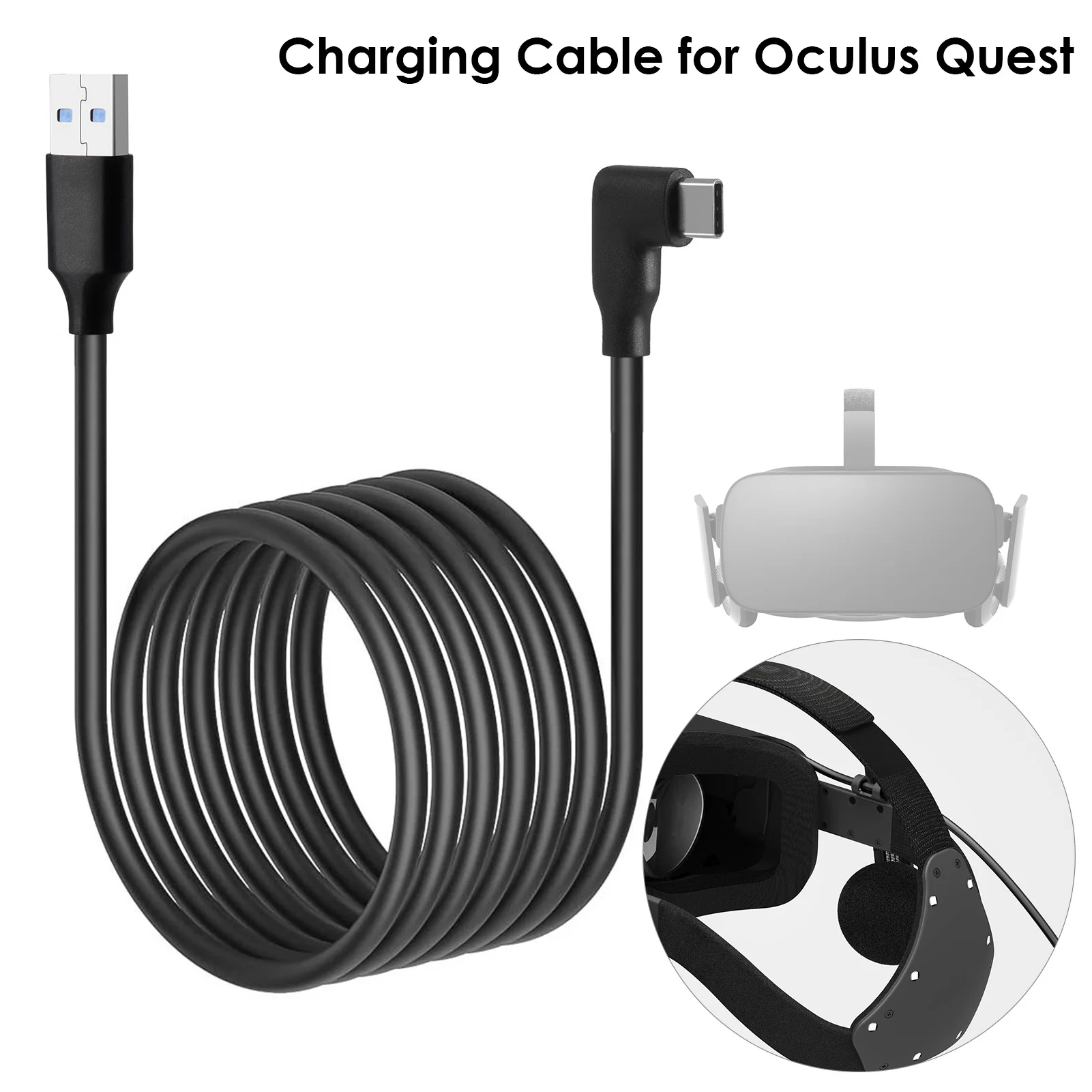 Кабель виртуальной реальности Oculus 3.2 Gen1 5 м USB Type-C | Электроника