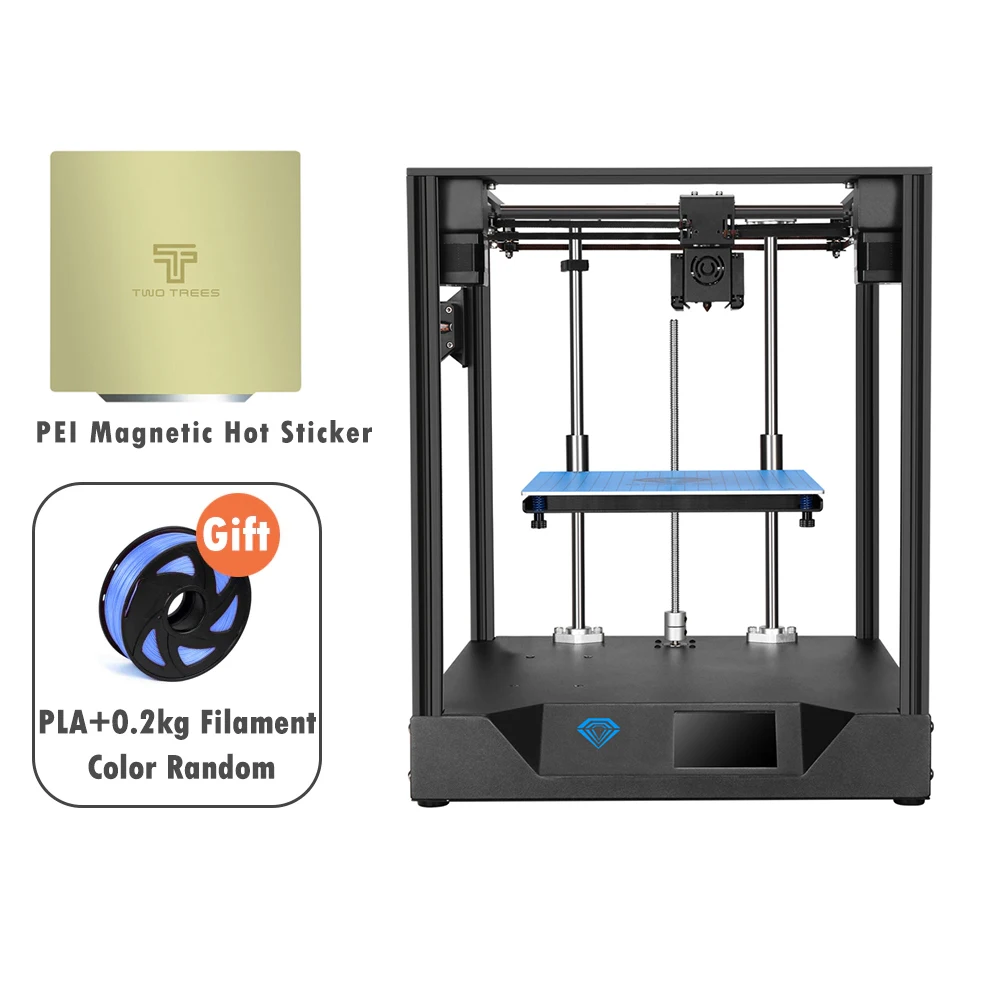 Twotrees 3D Printer SP-3 COREXY Printer Kit DIY impresora 3d принтер Dual Drive Extruder TMC2208 MKS Screen With PEI Fit BLtouch