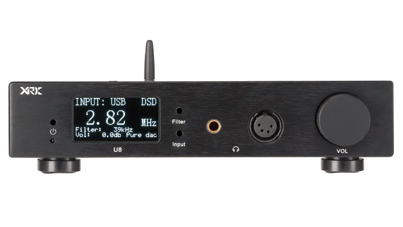XRK U8 двойной AK4497EQ ЦАП декодирование усилитель для наушников декодер DSD512