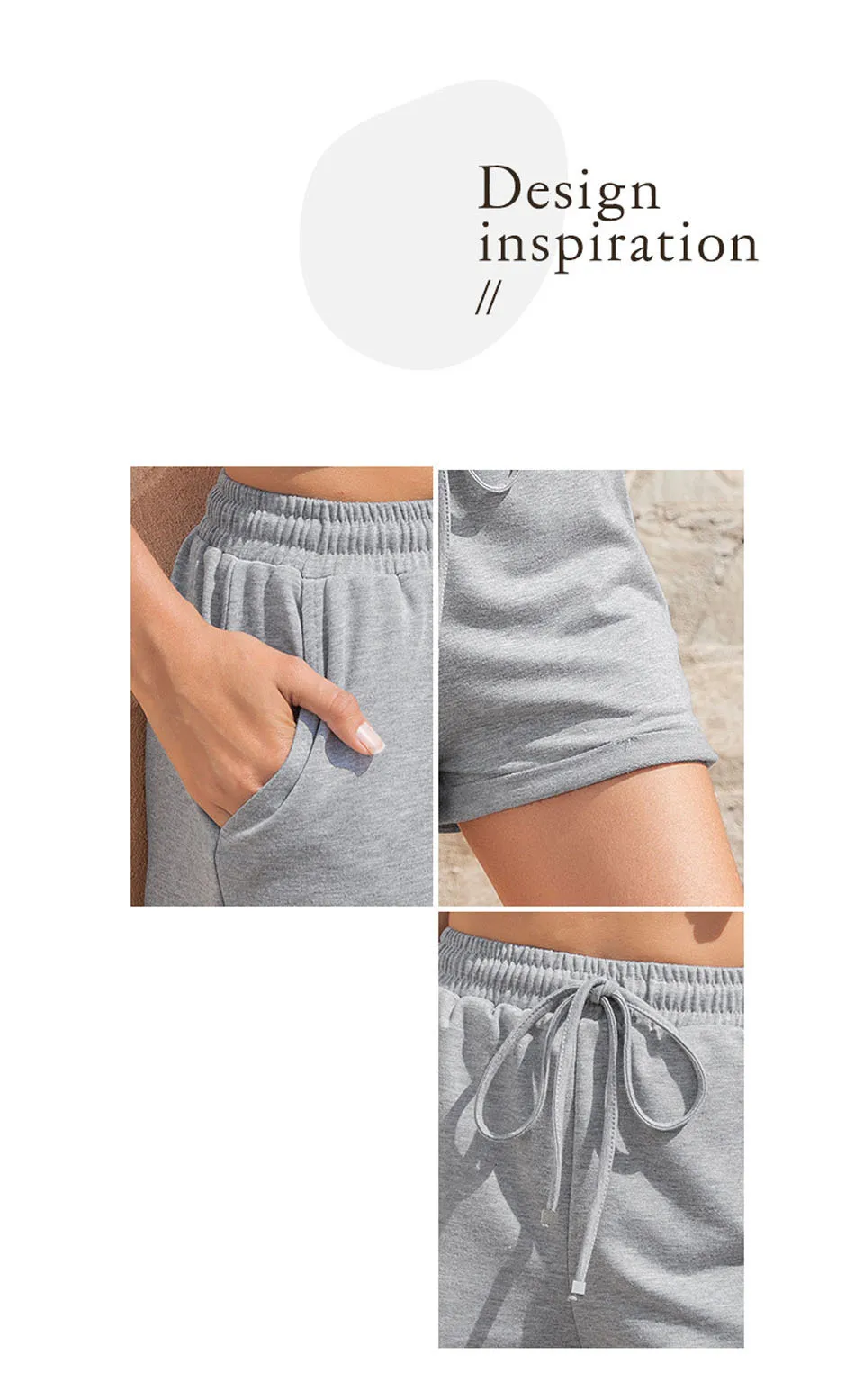 Elimiiya Women's Shorts Summer Casual Mid Waist Fashion Streetwear Pants Active Sport Dance Cycling Clothes swim trunks