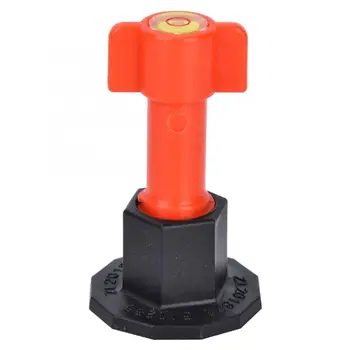 

24Pcs Tile Leveler Flooring Wall Leveling System Locator Spacer with Balance Bubble