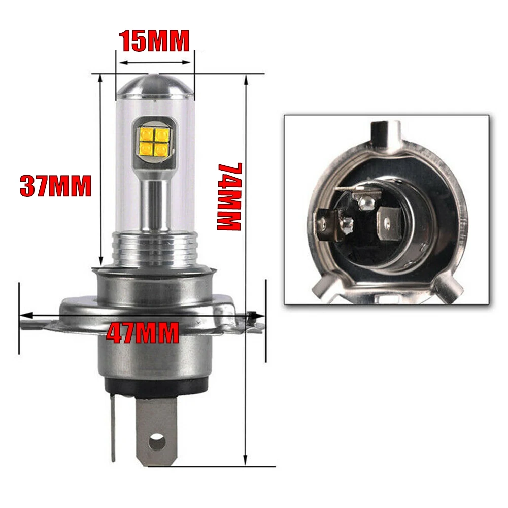 Светодиодный фонарь для мотоцикла 6500 чистый белый H4 HS1 KTM 250 EXCF EXC F 300 XCW TPI 350 XC W 2019| |