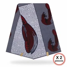 Африканская восковая ткань с принтом Хлопок Шитье Анкара африканская ткань 12 ярдов Нигерия Гана ткань для DIY свадебного платья 91602