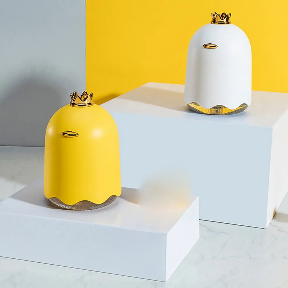 Home Office Air Humidifier Small Yellow Duck Humidifier Mini Small With Usb Expansion Port Crown Duck