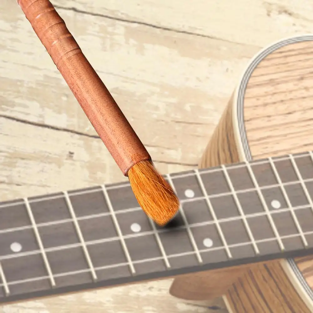 Музыкальный инструмент струнный палец доска очиститель ржавчины щетка для очистки твердой древесины канифоль пыли щетка очиститель для
