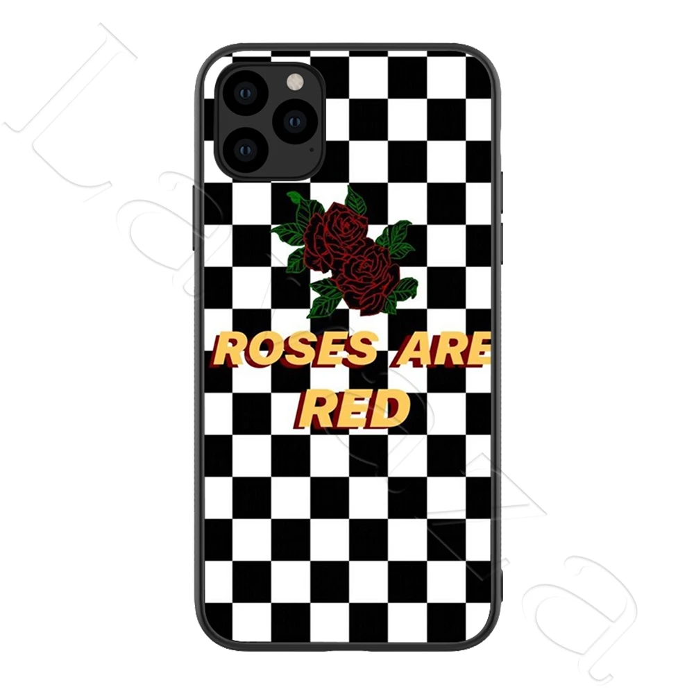 4 Lavaza шахматная доска клетчатый силиконовый мягкий чехол для iPhone 11 Pro XS Max XR X 8 7 6 6S Plus 5 5S SE - Цвет: 4