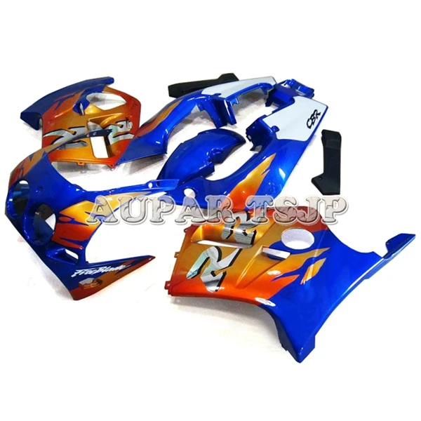Полные Обтекатели для Honda CBR250RR 1988 1989 кузов инжекционные панели ABS пластиковые рамы кузова мотоцикла синие оранжевые чехлы