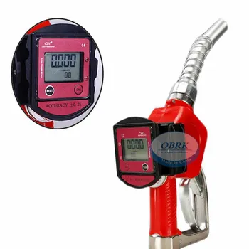 

Automatic Meter Fuel Gun Oil Filling Nozzle Gasoline Diesel Petrol Oil Nozzle Electronic Digital Flow Meter Fuel Delivery Gun