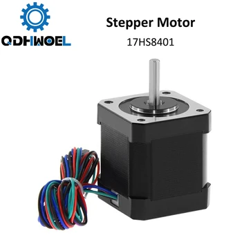 

1 pcs 4-lead Nema17 Stepper Motor 48mm length / 78Oz-in / 1.8A Nema 17 42BYGH 1.7A (17HS8401) motor for CNC XYZ Axis