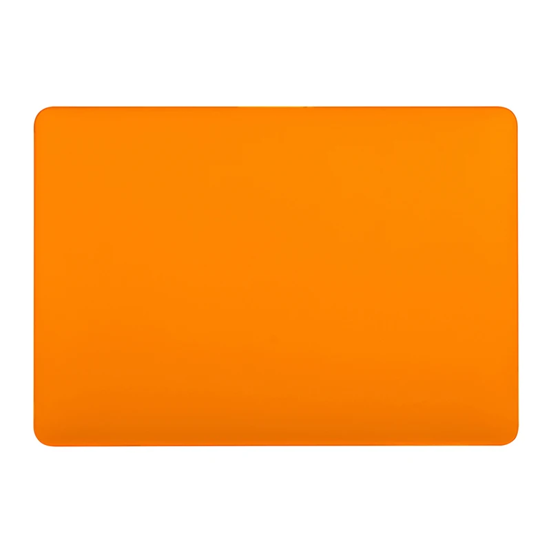 Orange Для Apple MacBook Air Case A1932 13,3 дюймов анти-капля и пылезащитный матовый сплошной цвет Жесткий чехол оболочка - Цвет: Orange