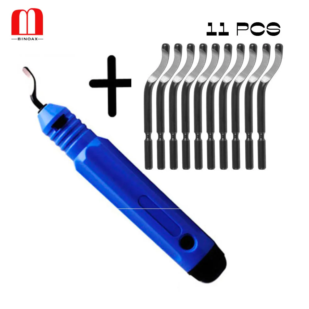 11pcs BS1010/ S10 Set NG1001 Burr Handle Hand Deburring Tool for Wood 11pcs BS1010/ S10 Set NG1001 Burr Handle Hand Deburring Tool for Wood
