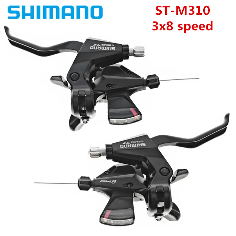 SHIMANO ST M310 8/24 Скорость горный велосипед комбо Манетки осталось 3 s правый 8