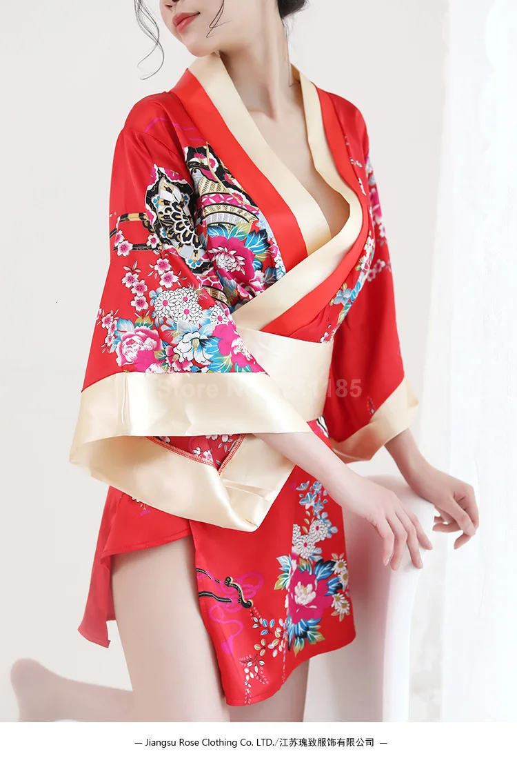Женское кимоно сексуальное платье девушки каваи Харадзюку японские банные халаты Косплей костюмы мужская пижама-кимоно леди Obi аозай платье пижамы