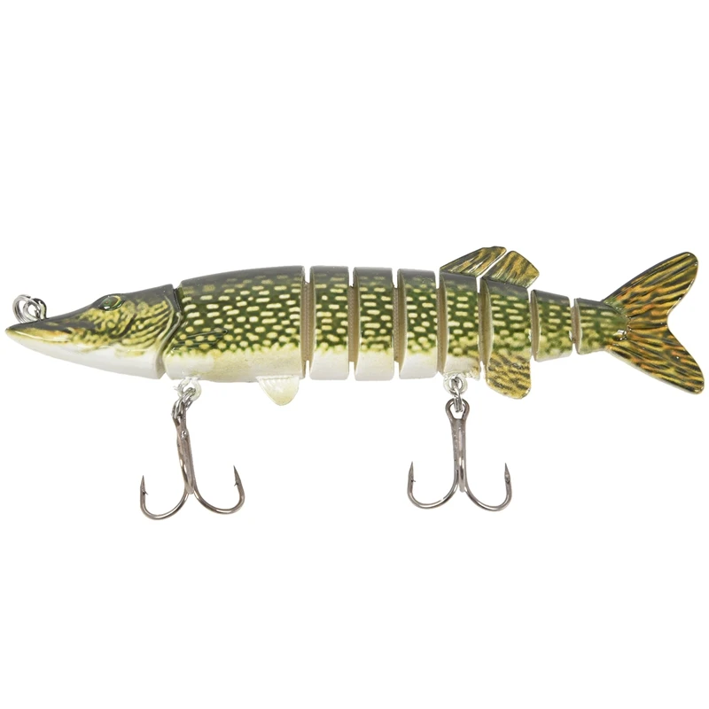 X LARGE 8/'/' Swimbait Multi Jointed Fishing Lure photo realistic and action