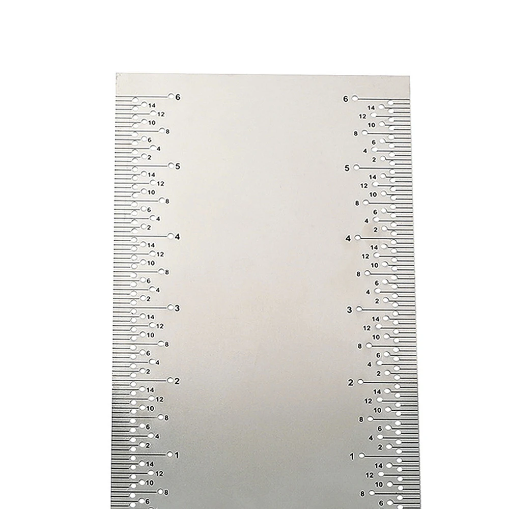 Фрезерный станок деревообрабатывающий скрап-Нержавеющая сталь измерительная линейка калибровочного инструмента