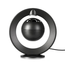 Magnetic Levitation Night Light Bluetooth Speaker Open Interview Design 360 Degree Stereo Surround Floating Speaker Experience pyramid design bluetooth speaker