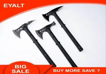 

New Long Handle Hammer Style Ice Rescue Tactical Axe Tomahawk Outdoor Survival Tools